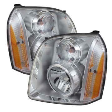 Picture of xTune GMC Yukon Denali 07-14-Yukon Xl Denali 07-14 10-14 Crystal Headlights Chrome HD-JH-GYD07-AM-C