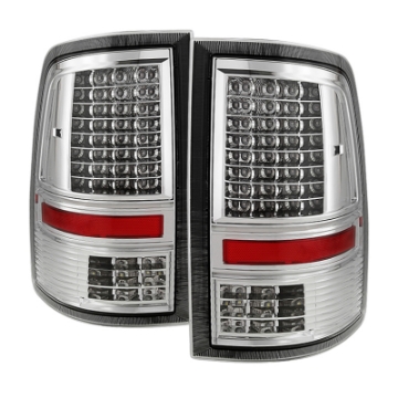 Picture of xTune Dodge Ram 1500 09-14 LED Tail Lights Incandescent Model Only Chrome ALT-JH-DR09-LED-G2-C