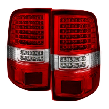 Picture of xTune Ford F150 Styleside 04-08 LED Tail Lights Red Clear ALT-JH-FF15004-LED-G2-RC