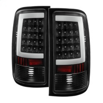 Picture of xTune GMC Sierra 07-13 LED Tail Lights Black ALT-ON-GS07-G2-LED-BK