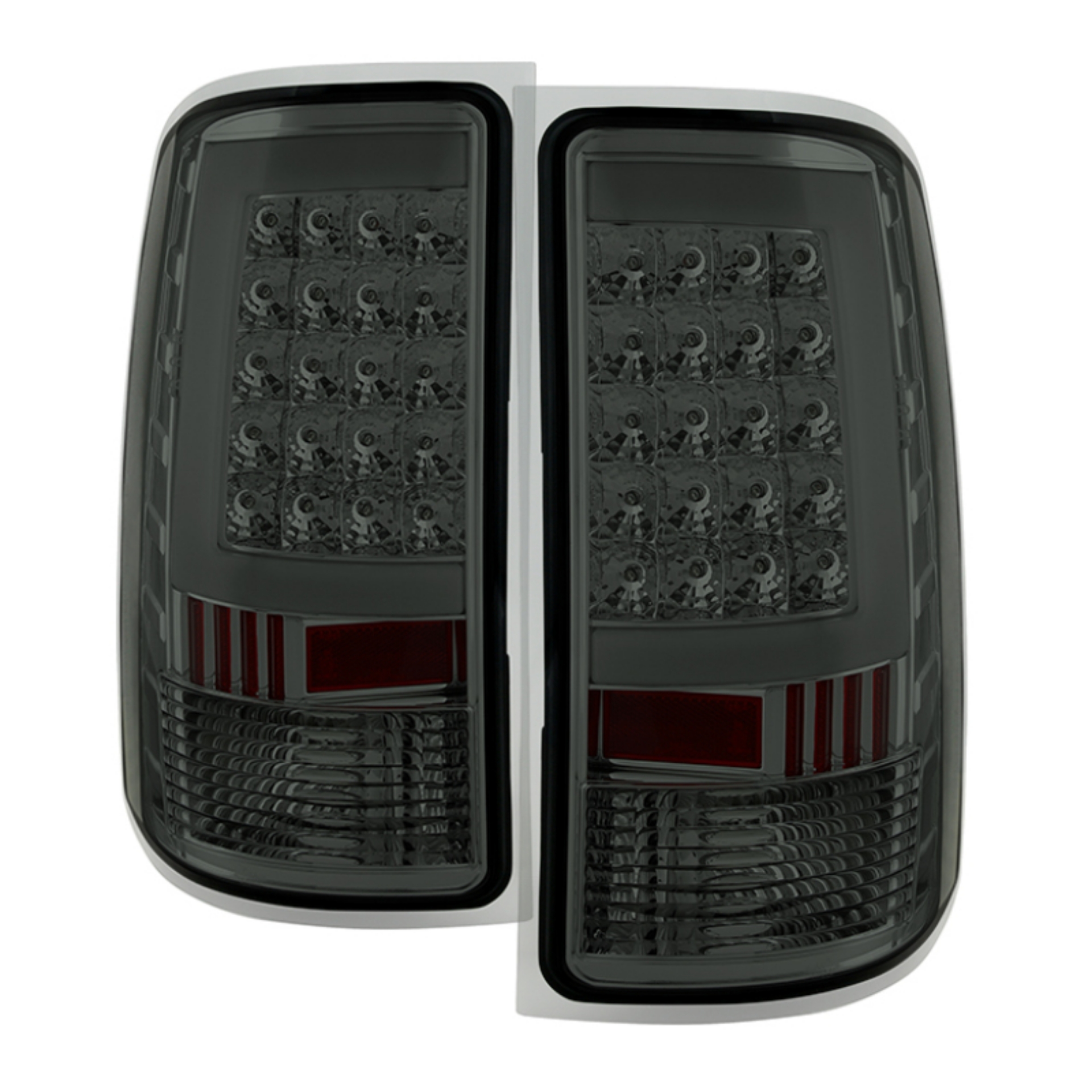 Picture of xTune GMC Sierra 07-13 LED Tail Lights Smoke ALT-ON-GS07-G2-LED-SM