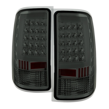 Picture of xTune GMC Sierra 07-13 LED Tail Lights Smoke ALT-ON-GS07-G2-LED-SM