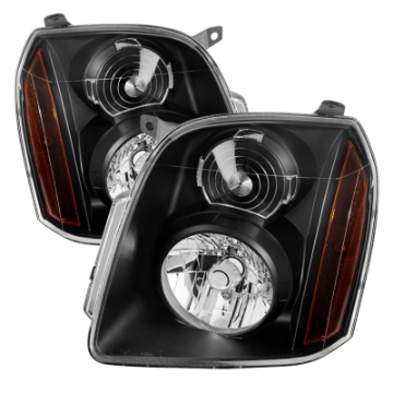 Picture of xTune GMC Yukon-Yukon Xl 07-14 Crystal Headlights Black HD-JH-GMCY07-AM-BK
