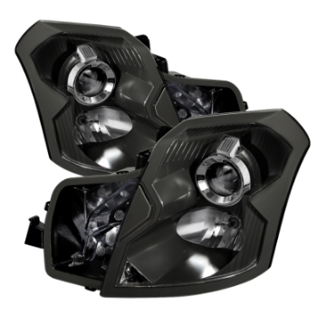 Picture of xTune Cadillac Cts 03-07 Crystal Headlights Halogen Model Only OEM HD-JH-CCTS03-BK