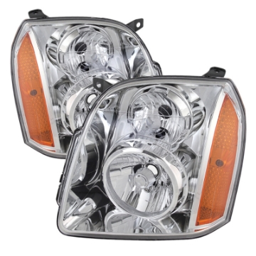 Picture of xTune GMC Yukon-Yukon Xl 07-14 Crystal Headlights Chrome HD-JH-GMCY07-AM-C