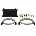 Picture of Mishimoto Universal 19 Row Thermostatic Oil Cooler Kit - Black