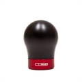 Picture of Cobb Ford 13-14 Focus ST-14-15 Fiesta ST Black Shift Knob - Race Red