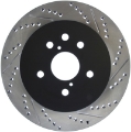 Picture of StopTech Power Slot 06-11 Lexus GS Series - 06-12 IS350 Rear Left Drilled & Slotted Rotor