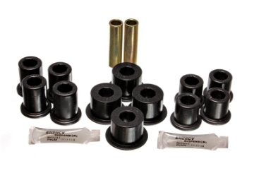 Picture of Energy Suspension 89-94 Toyota Pick Up 2WD Exc T-100-Tundra Black Rear Leaf Spring Bushing Set