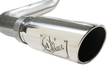 Picture of aFe MACHForce XP Exhaust Cat-Back SS-409 07-09 Toyota Tundra V8-5-7L w- Polished Tip