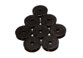 Picture of Energy Suspension Polyurethane Pad Set - 2 9-32in OD x 7-16in Hole ID x 1-2in Height - Round Black