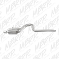 Picture of MBRP 05-09 Ford Shelby GT500 - GT Dual Split Rear Street Version 4in Tips T409 Exhaust System