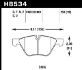 Picture of Hawk 08-12 BMW 128i -06 325i-325Xi -07 328i-328Xi -06 330i-330Xi Front DTC-70 Race Brake Pads
