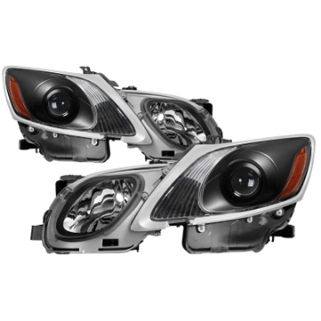 Picture of xTune Lexus Gs 06-11 OE Projector Headlights w-AFS- Hid Fit Black PRO-JH-LGS06-AFS-AM-BK