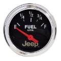 Picture of Autometer Jeep 52mm 73 OHMS Empty-8-12 OHMS Full Short Sweep Electronic Fuel Level Gauge