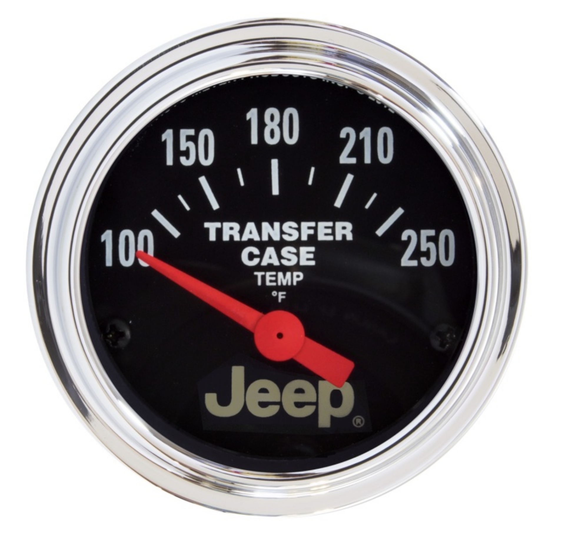 Picture of Autometer Jeep 52-4mm Short Sweep Electronic 100-250 Def F Transfer Case Temperature Gauge