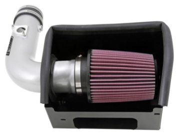 Picture of K&N 13 Subaru BRZ 2-0L - 13 Scion FR-S 2-0L Silver 69 Series Typhoon Intake