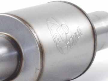 Picture of aFe Atlas Exhaust 4in Aluminized Cat-Back w- 304 SS Black Tip 11-13 Ford F-150 EcoBoost V6 3-5L tt