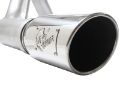 Picture of aFe Atlas Exhaust 4in Aluminized Cat-Back w- 304 SS Polished Tip 11-13 Ford F-150 EcoBoost V6 3-5L
