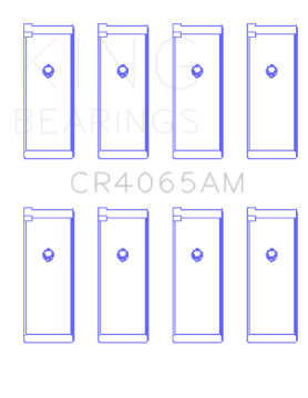 Picture of King 91-04 Nissan 146CI-2-4L KA24DE L4 - 89-97 146CI-2-4L KA24E L4  Size +1-00 Rod Bearing Set