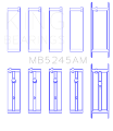 Picture of King 91-04 Nissan 146CI-2-4L KA24DE L4 - 89-97 146CI-2-4L KA24E L4  Size +0-75 Main Bearing Set