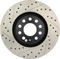 Picture of StopTech 05-06 Audi A4 Quattro- 02-04 A6 Quattro - 99-02 S4 Front Right Slotted & Drilled Rotor