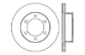 Picture of StopTech 95-03 Toyota Tacoma 6 Lug - 96-00 4Runner Front Right Slotted & Drilled Rotor