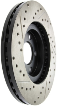 Picture of StopTech 03-09 Chrysler PT Cruiser Tur - 03-05 Dodge Neon SRT-4 Front Left Slotted & Drilled Rotor