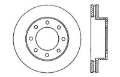 Picture of StopTech 01-09 Chevrolet Silverado 2500HD 3500 Front Left Slotted & Drilled Rotor