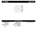 Picture of StopTech 03-09 Chrysler PT Cruiser Tur - 03-05 Dodge Neon SRT-4 Rear Left Slotted & Drilled Rotor