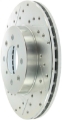 Picture of StopTech Select Sport 90-01 Acura Integra exc- Type R Slotted and Drilled Right Front Rotor