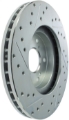 Picture of StopTech Select Sport 99-08 Acura TL STD Caliper - 01-03 CL Slotted and Drilled Left Front Rotor