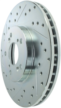 Picture of StopTech Select Sport 99-08 Acura TL STD Caliper - 01-03 CL Slotted and Drilled Right Front Rotor