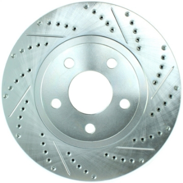 Picture of StopTech Select Sport 98-02 Chevrolet Camaro - Pontiac Firebird Slotted and Drilled Left Front Rotor