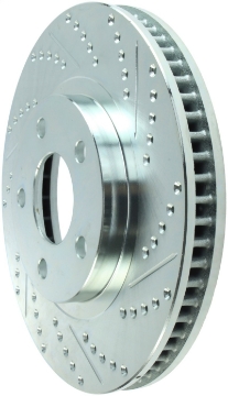 Picture of StopTech Select Sport 98-02 Chevrolet Camaro - Pontiac Firebird Slotted and Drilled Left Front Rotor