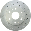 Picture of StopTech Select Sport 07-11 GM Silverado 1500 Slotted and Drilled Left Front Rotor