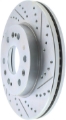 Picture of StopTech Select Sport 07-11 GM Silverado 1500 Slotted and Drilled Left Front Rotor