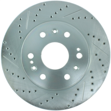 Picture of StopTech Select Sport 07-11 GM Silverado 1500 Slotted and Drilled Right Front Rotor