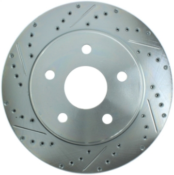 Picture of StopTech Select Sport 04-09 Dodge Durango - 02-05 Ram 1500 Slotted and Drilled Right Front Rotor