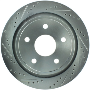 Picture of StopTech Select Sport 02-03 & 07-01 Dodge Ram 1500 - 04-09 Durango Slotted-Drilled Right Rear Rotor