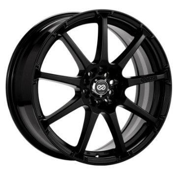 Picture of Enkei EDR9 17x7 5x100-114-3 45mm offset 72-6 Bore Diameter Black Wheel