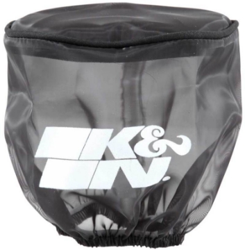 Picture of K&N Black Drycharger Round Straight Air Filter Wrap 4-5in ID x 4in H