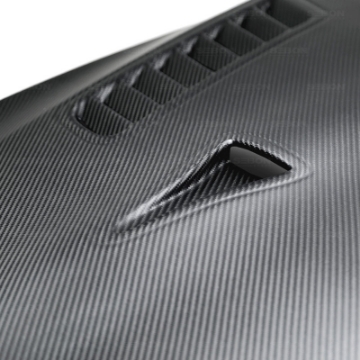 Picture of Seibon 09-15 Nissan Skyline R35 GT-R ES Style Dry Carbon Fiber Hood
