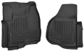 Picture of Husky Liners 12-13 F-250-F-350-F-450 Super Duty X-Act Contour Black Front Floor Liners