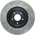Picture of StopTech Power Slot 10-13 Hyundai Genesis Coupe Track & R-Spec Front Left Drilled Rotor