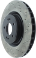 Picture of StopTech Power Slot 10-13 Hyundai Genesis Coupe Track & R-Spec Front Left Drilled Rotor