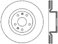 Picture of StopTech Power Slot 10-13 Hyundai Genesis Coupe Track & R-Spec Front Right Drilled Rotor
