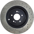 Picture of StopTech Power Slot 10-13 Hyundai Genesis Coupe Track & R-Spec Rear Left Drilled Rotor