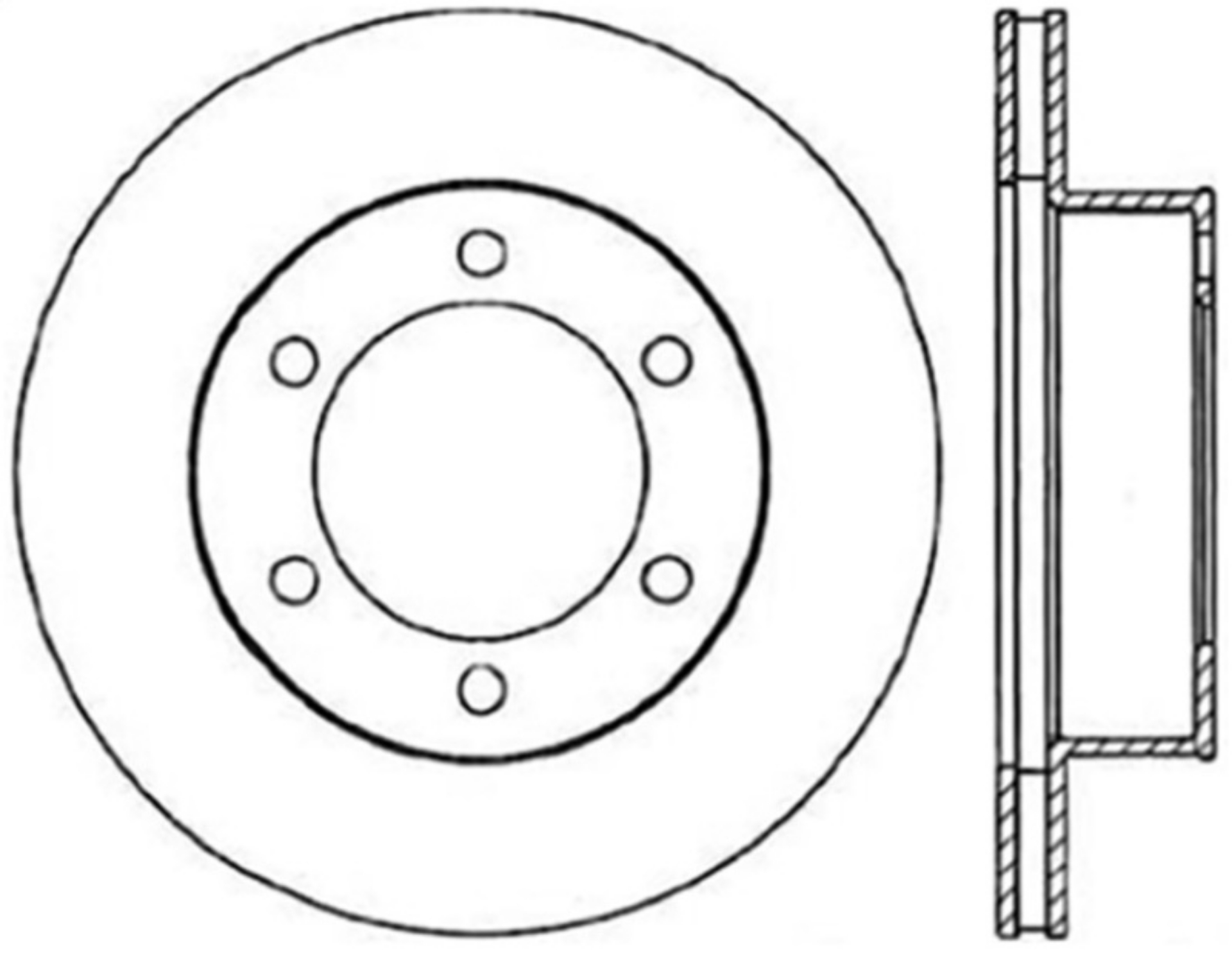 Picture of StopTech Power Slot 95-04 Toyota Tacoma - 11-95-02 4Runner Front Right Cryo Slotted Rotor