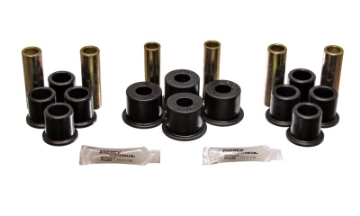 Picture of Energy Suspension 8-81-96 Ford F100-F150 2WD Black Rear Leaf Spring Bushing Set